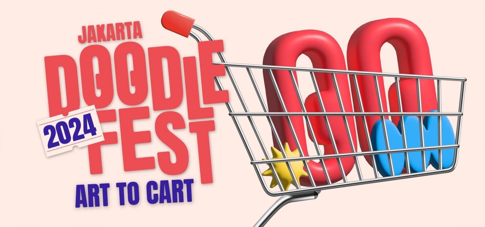Jakarta Doodle Fest 2024 Banner